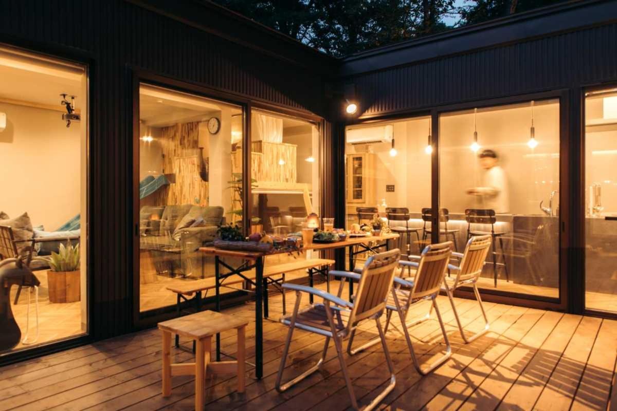 Ferienwohnung Harelier山中湖 Yamanakako Exterior foto